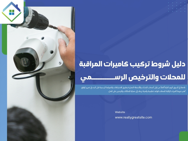 شروط تركيب كاميرات المراقبة - المنطقة الشرقية السعودية